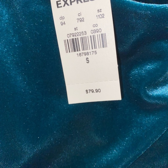 Velvety Express brand dress size S. PERFECT condition! Good holiday dress! - Picture 7 of 8